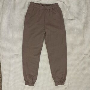 Brandy Melville Taupe Rosa Sweatpants